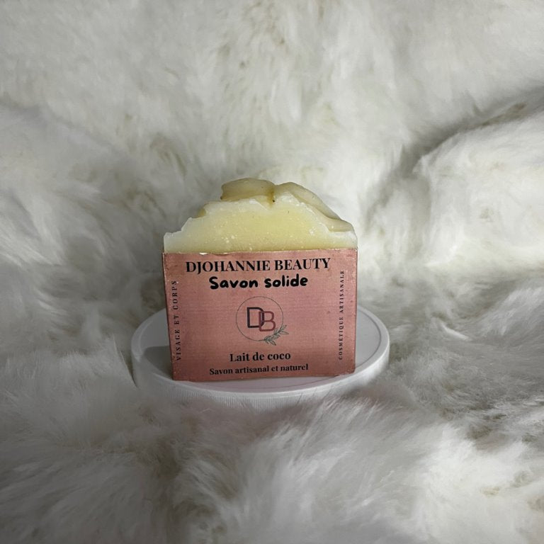 Savon solide au lait : amande douce, coco et avoine