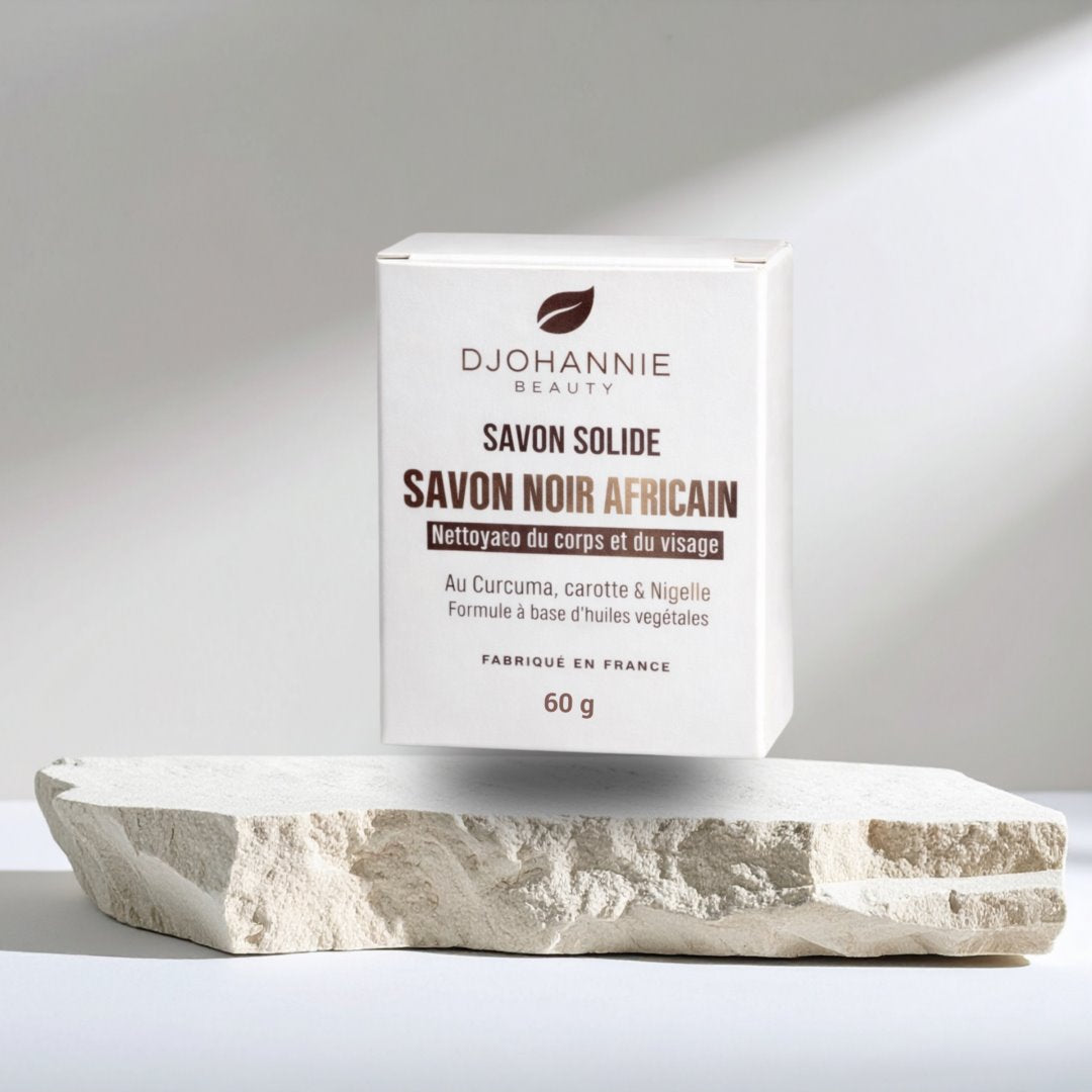 Savon Noir d'Afrique au curcuma