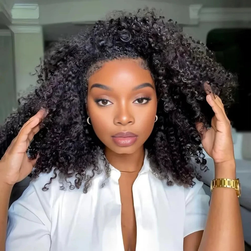 Demi-perruque naturelle bouclé - Djohannie Beauty