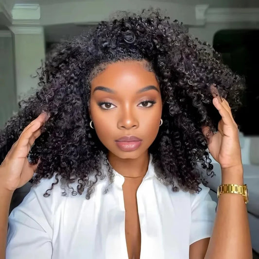 Demi-perruque naturelle bouclé - Djohannie Beauty