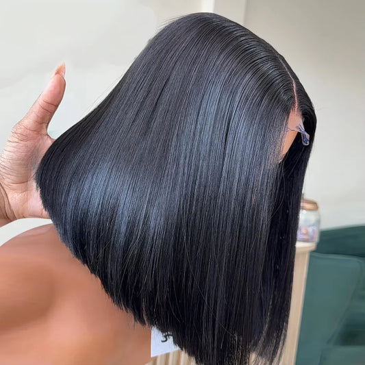 Perruque courte naturelle lisse - Djohannie Beauty