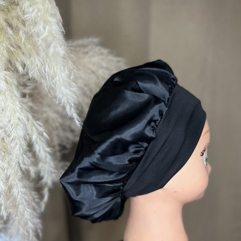 Bonnet en Satin - L’accessoire essentiel pour des cheveux protégés