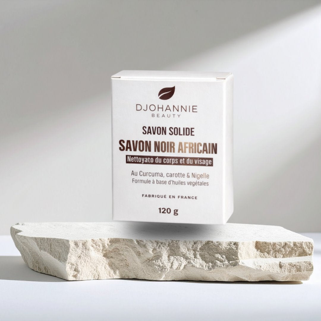 Savon Noir d'Afrique au curcuma