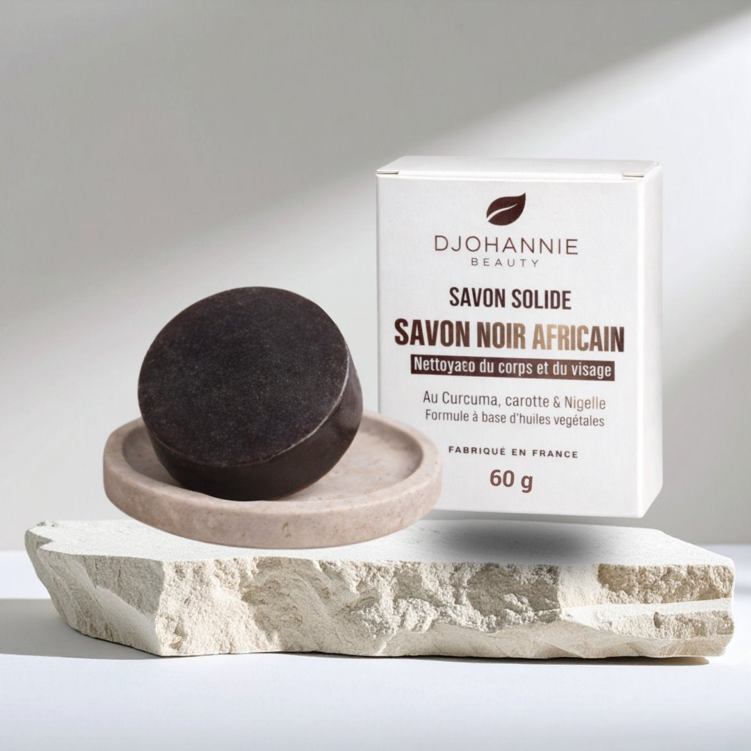 Savon Noir d'Afrique au curcuma